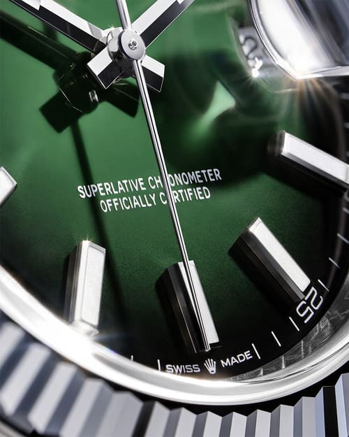 Rolex Datejust 41 Reference 126334 Close Up